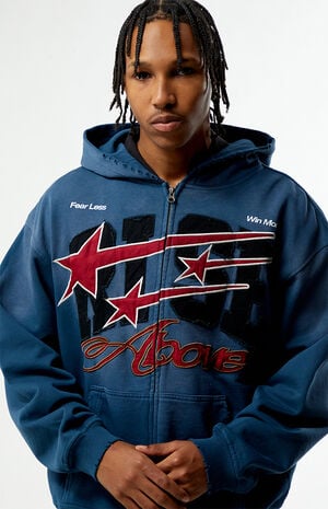 Rise Above Full Zip Hoodie image number 1