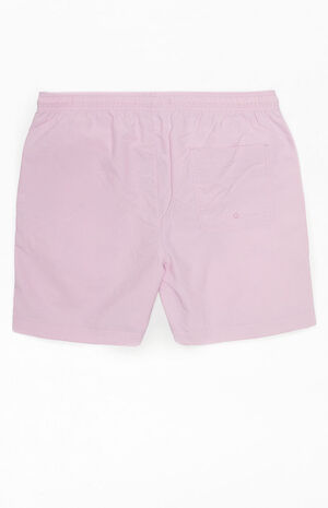 Solid Collegiate 6.5" Swim Trunks image number 2