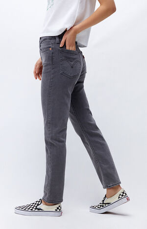 Cosmic Comet Wedgie Straight Leg Jeans image number 3