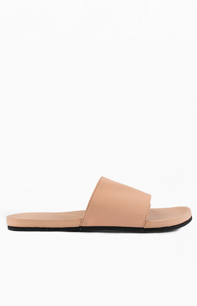 Nude ESSNTLS Slide Sandals