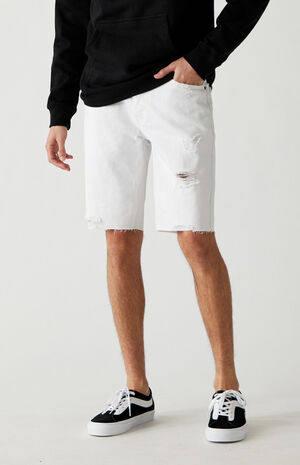 White 511 Slim Cutoff Denim Shorts image number 2
