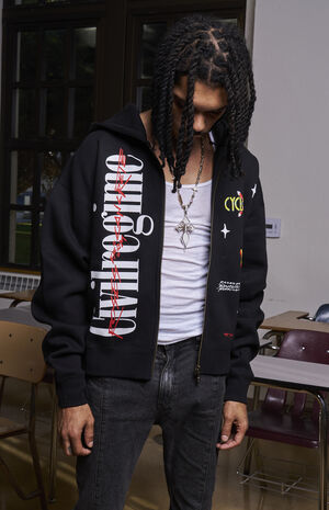 x X-Men '97 Cyclops Zip Up Hoodie image number 2