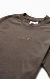 Olive Rib Detail T-Shirt Olive Rib Detail T-Shirt image number null
