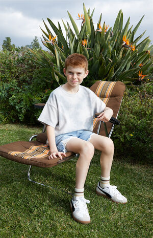 Cloudy Dyed Boxy T-Shirt image number 1