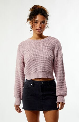Snug Waffle Knit Sweater image number 2