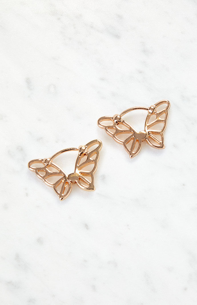Pacsun sales butterfly earrings