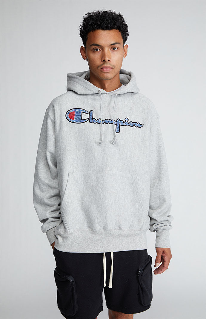 Champion Reverse Weave Spiral Stitch Hoodie PacSun