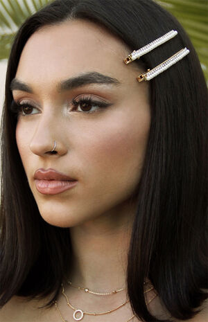 THIN PEARL AND CRYSTAL HA image number 2