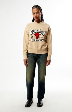 Chicago Bulls Mock Neck Sweatshirt image number 5