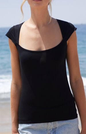 Black Ella Top image number 2