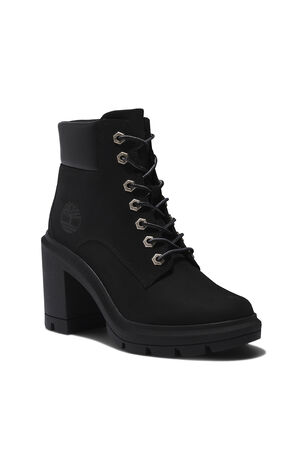 Women's Black Allington Heights Mid Lace-Up Boots image number 10