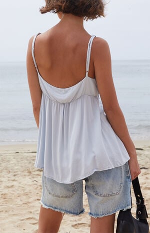 Light Blue Edith Tank Top image number 3