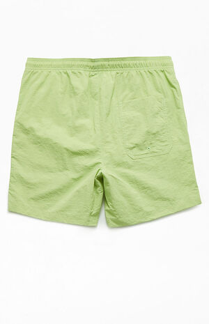 Collegiate Solid 17" Swim Trunks image number 2
