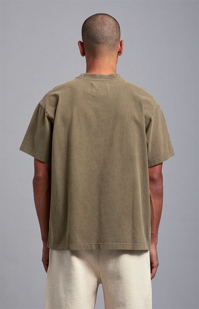 A.R.C. Green Larchmont Vintage Wash Heavyweight T-Shirt