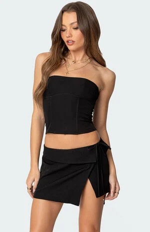 Selena Lace Up Corset image number 1