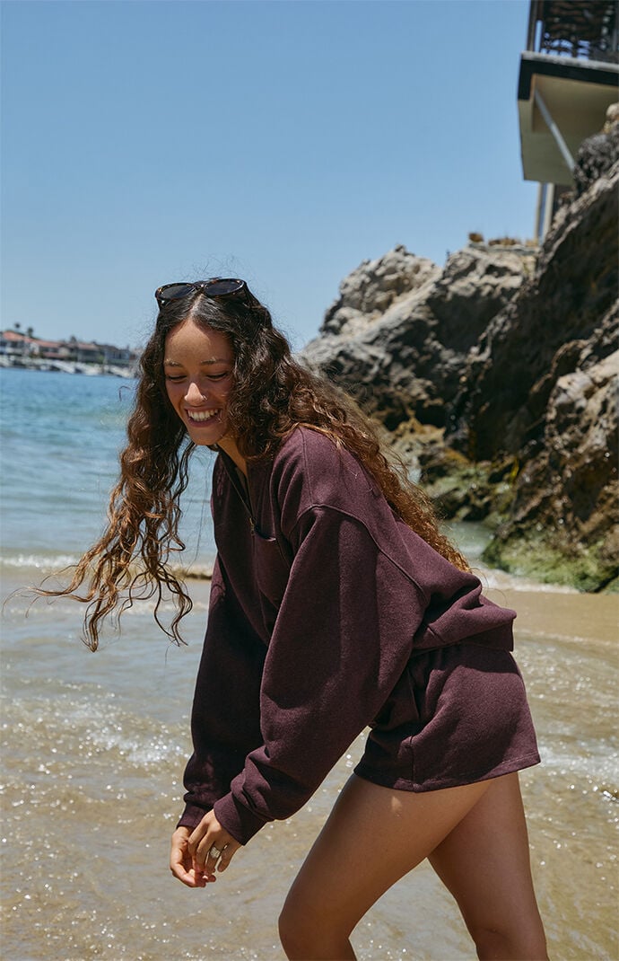 ANNAXPACSUN Westside Quarter Zip Sweatshirt | Pacsun