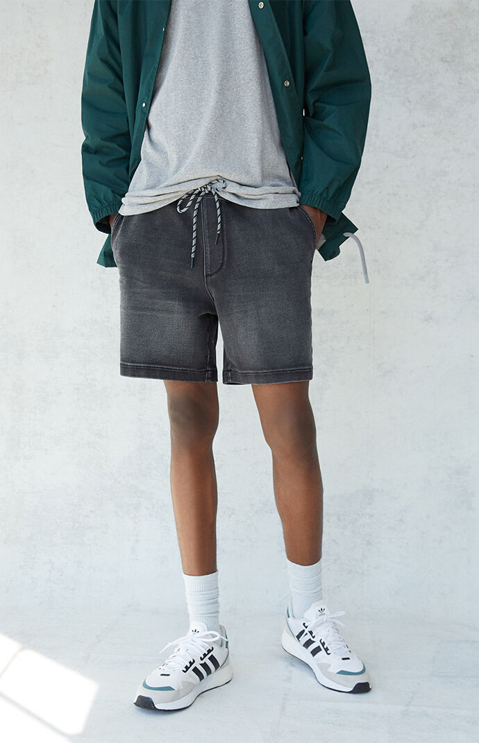 Josiah Knit Denim Volley Shorts