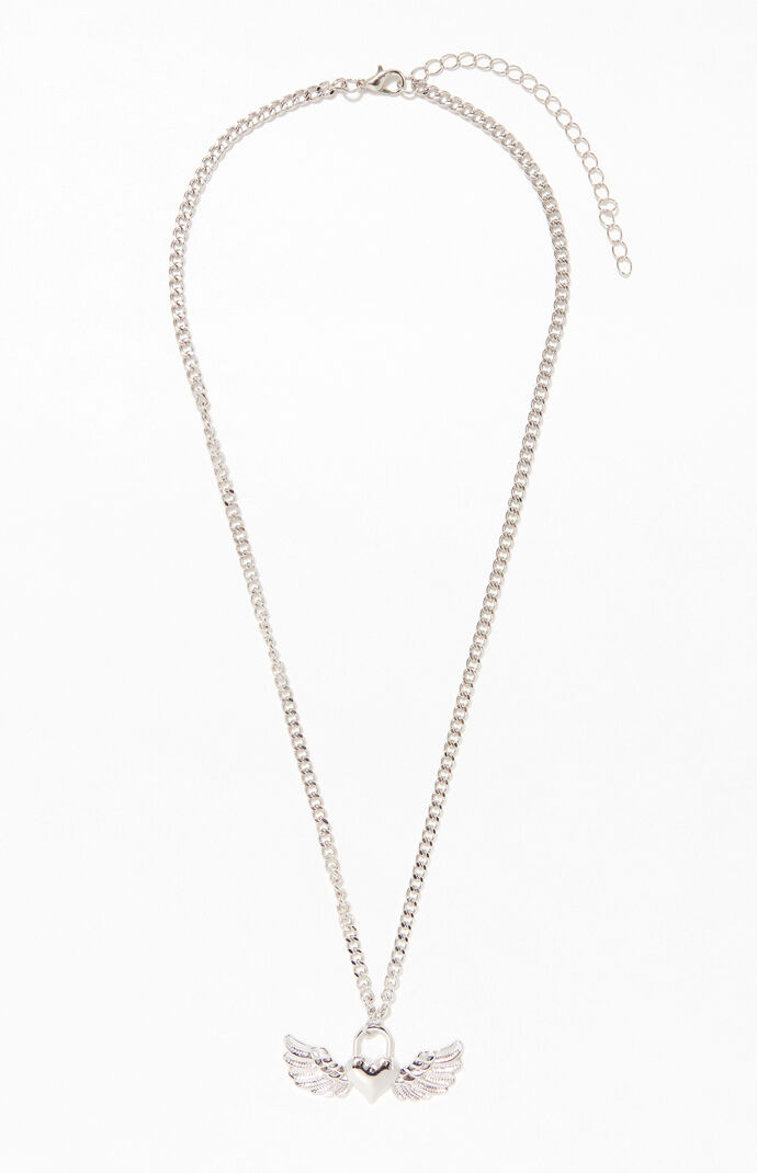 Winged Heart Necklace