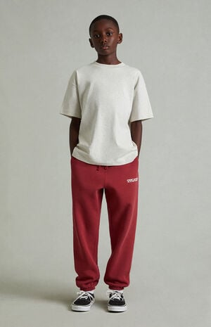 Kids Crimson Classic Sweatpants image number 2