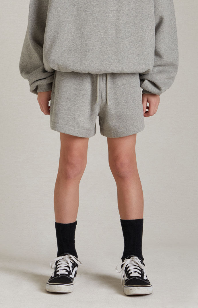 [ KEDS ]★ESSENTIAL SWEAT SHORTS Fear of God Essentials Summer Kids Core Sweat Shorts | SPLY