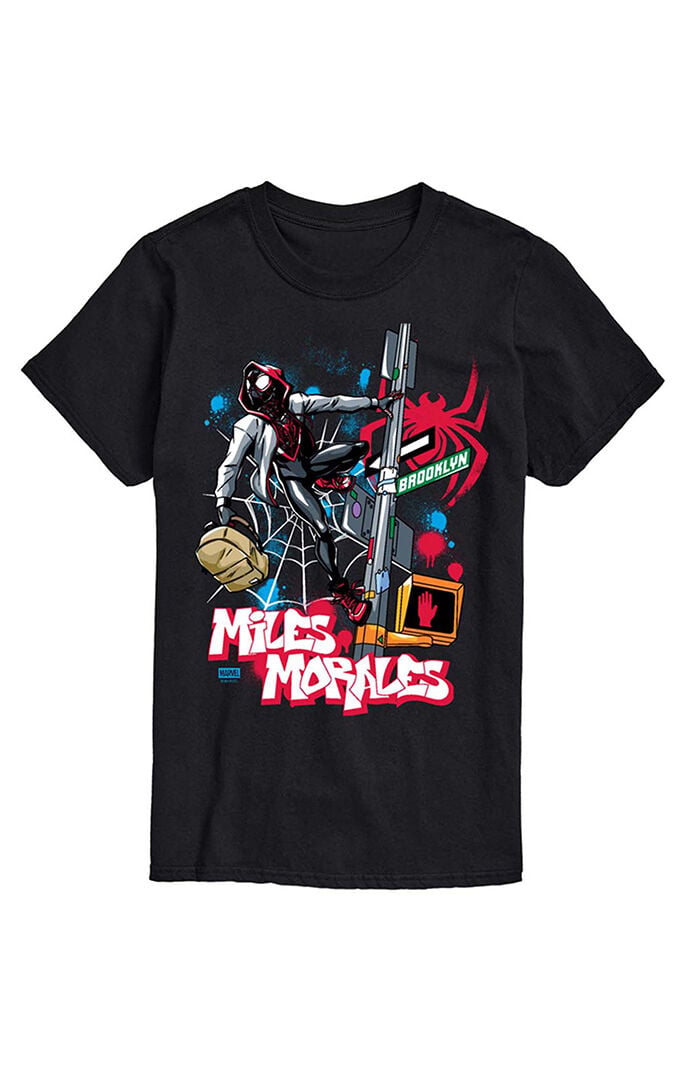 Hybrid Apparel Marvel Spider-Man Miles Morales Street T-Shirt
