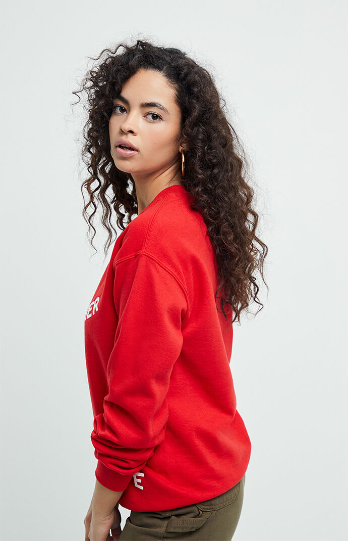 Hang In There Crew Neck Sweatshirt