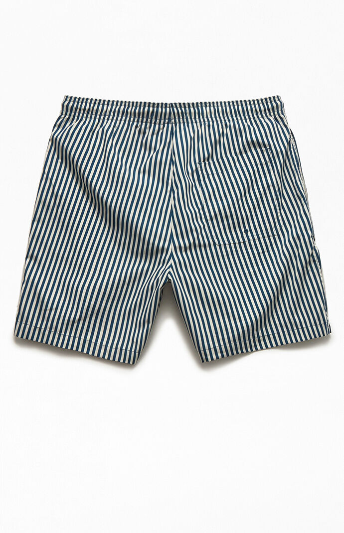 Mens pinstripe swim clearance shorts