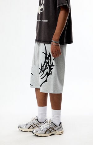 Warping In Time Fleece Sweat Shorts image number 3