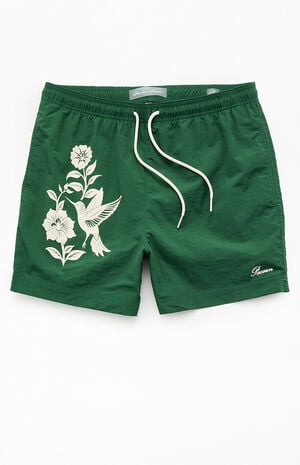 Palms Applique 4.5" Swim Trunks