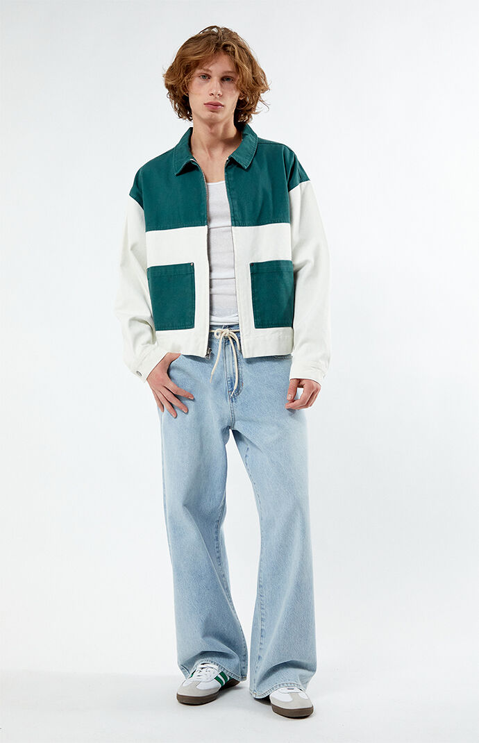 Pacsun color block jacket outlet