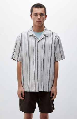 Russel Striped Camp Shirt image number 1