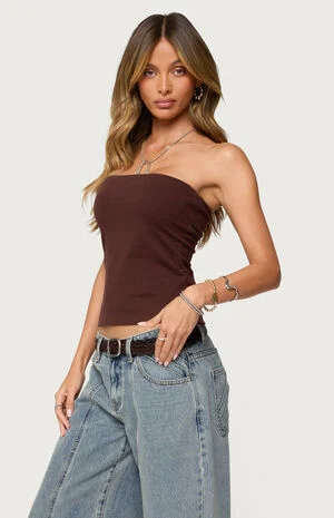 Built in Bra Tube Top image number 2