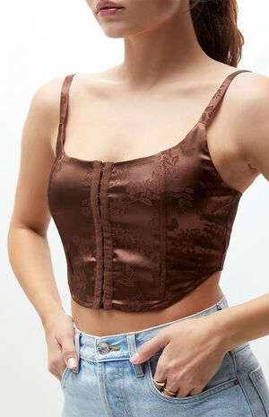 Butterfly Corset Tank Top image number 2