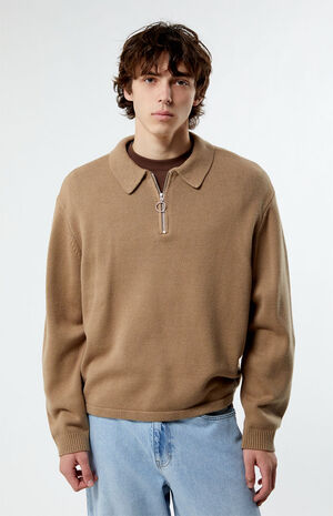 Quarter Zip Sweater image number 3