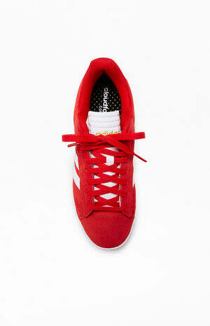 Women's Red Grand Court Alpha Sneakers Women's Red Grand Court Alpha Sneakers image number 5