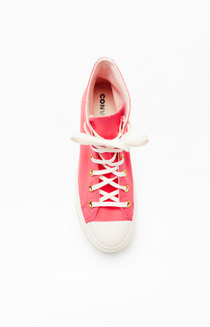 Rose Chuck Taylor All Star Lift High Top Sneakers image number 5