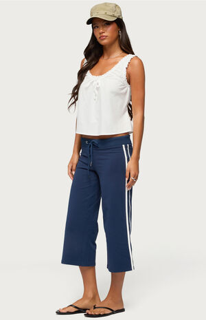 Edyth Tie Front Tank Top image number 4