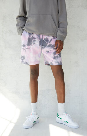 Crystal Wash Sweat Shorts Crystal Wash Sweat Shorts image number null