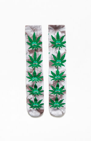 Tie Dye Green Buddy Crew Socks Tie Dye Green Buddy Crew Socks image number null