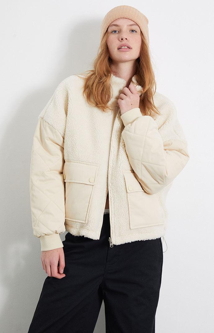La hearts new arrivals sherpa jacket