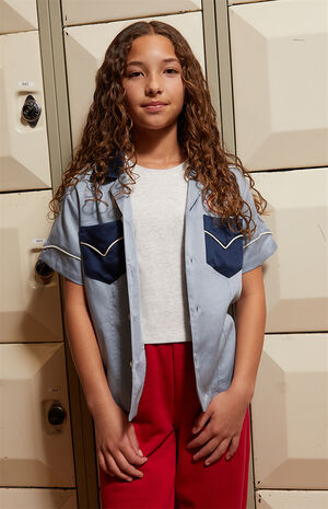 Kids Western Camp Shirt image number 7