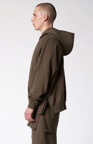 Essentials Half Zip Pullover Hoodie image number 3