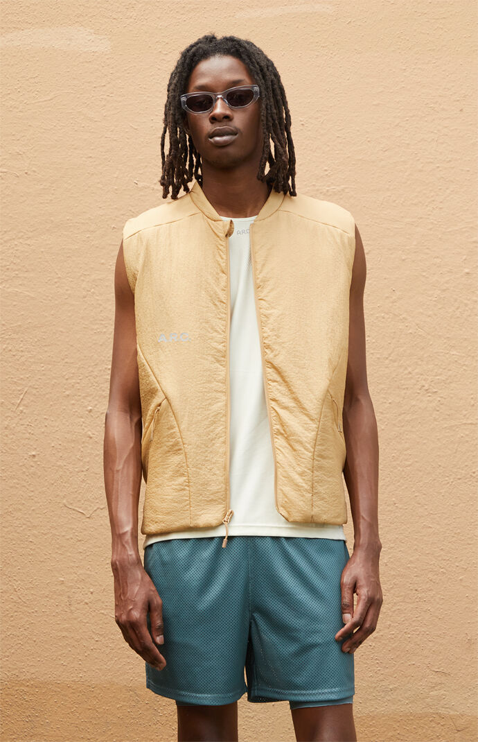 A.R.C. Active Tan Ripstop Running Vest | PacSun