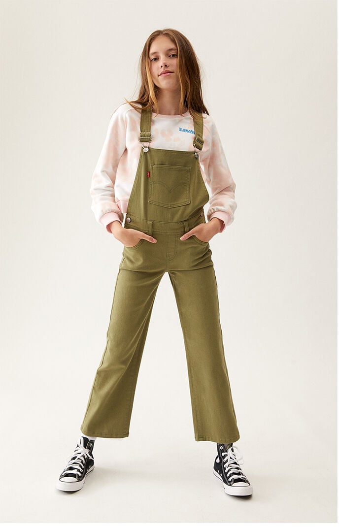 Levi s Kids Shoecut Overalls PacSun
