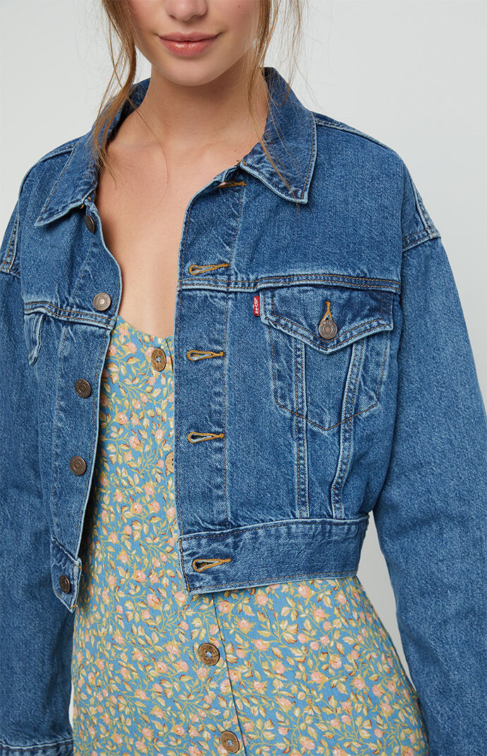 Levi's Cropped Dad Trucker Jacket | PacSun