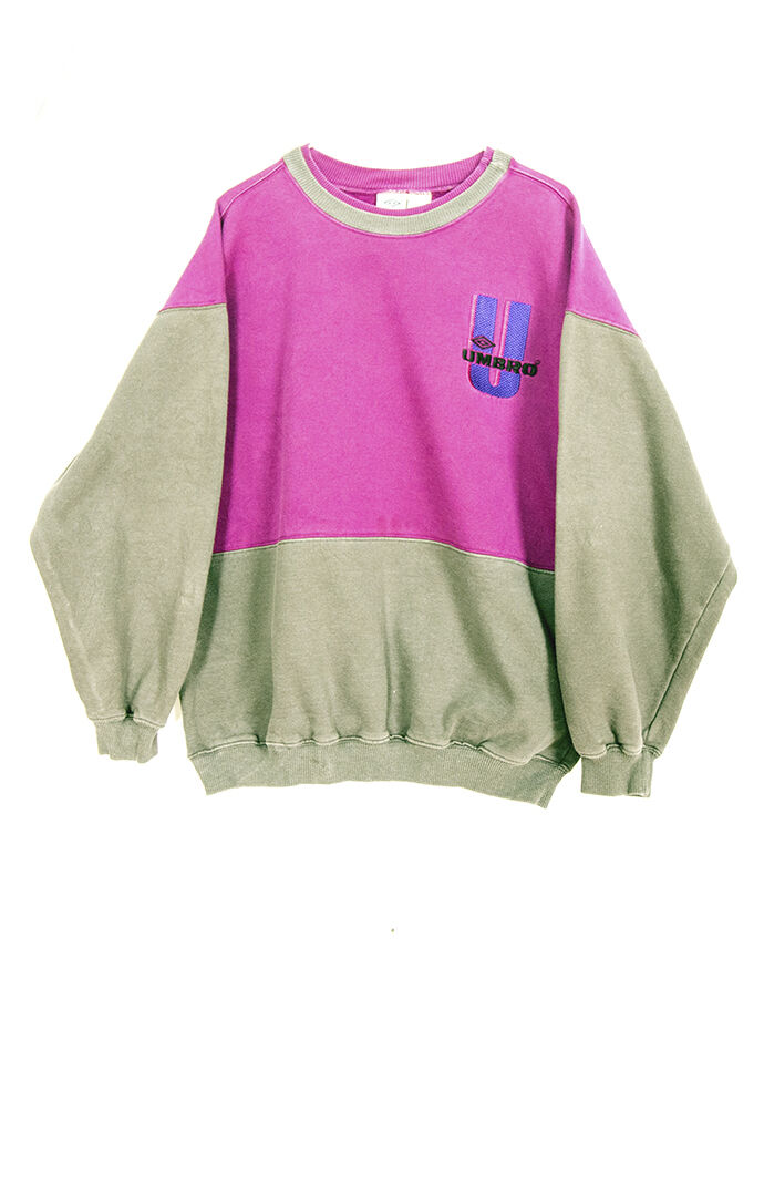 Upcycled Umbro Crew Neck Sweatshirt