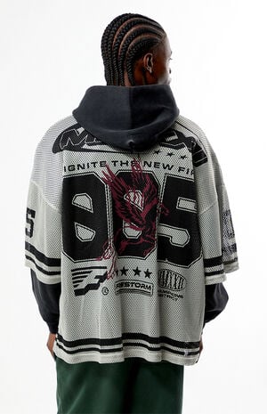 Jersey 2fer Hoodie image number 4