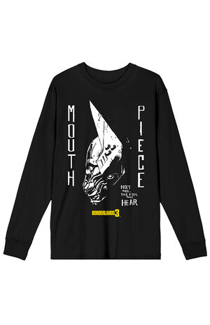 Borderlands 3 Mouth Piece Long Sleeve T-Shirt image number 1