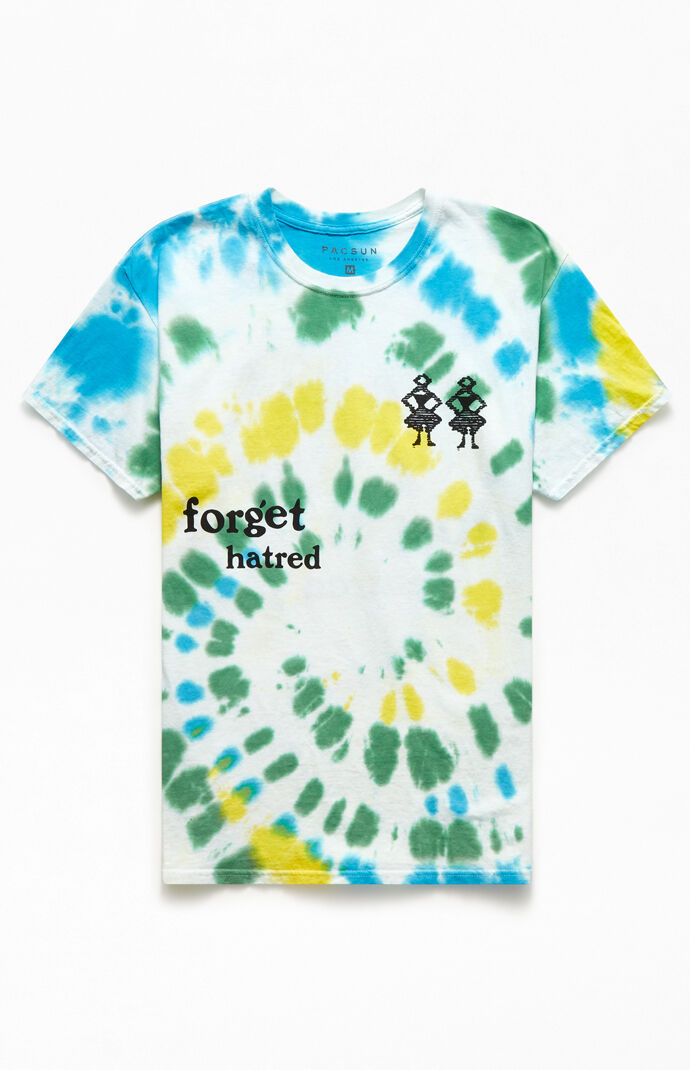 Forget Hatred Tie-Dyed T-Shirt