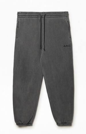 Black Fleece Jogger Sweatpants image number 1